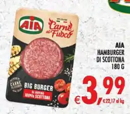 Deco Maxistore AIA HAMBURGER DI SCOTTONA offerta