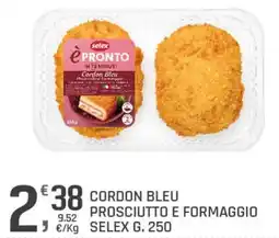 Supermercati Dok Cordon Bleu Prosciutto e Formaggio Selex offerta
