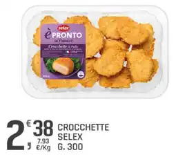 Supermercati Dok Crocchette Selex offerta