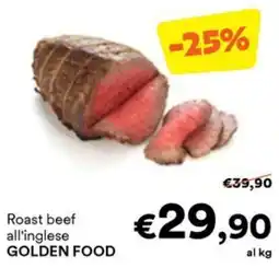 Unes Roast beef all'inglese GOLDEN FOOD offerta