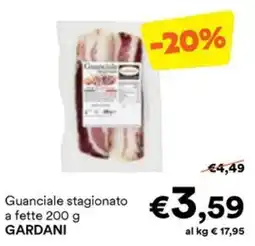 Unes Guanciale stagionato GARDANI offerta