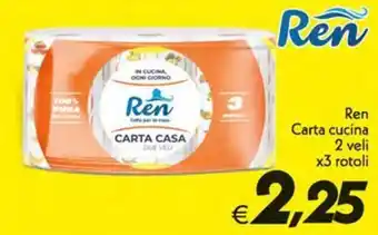 Iper Super Conveniente Ren Carta cucina offerta