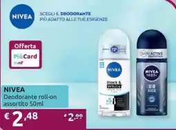 Ipersoap NIVEA Deodorante roll-on assortito offerta