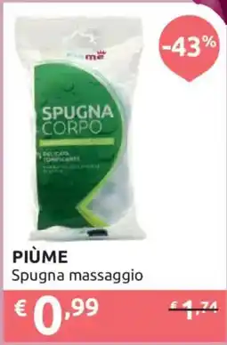 Ipersoap PIÙME Spugna massaggio offerta