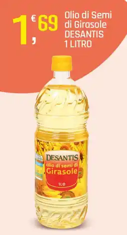 Supermercati Dok Olio di Semi di Girasole DESANTIS offerta