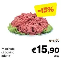 Unes Macinata di bovino adulto offerta
