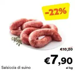 Unes Salsiccia di suino offerta
