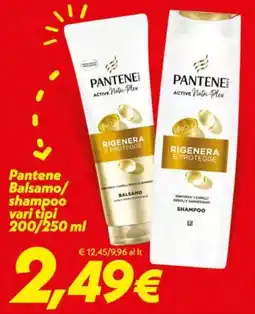 Iper Super Conveniente Pantene Balsamo/shampoo offerta