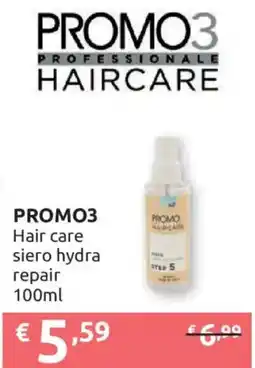 Ipersoap Promo3 hair care siero hydra repair offerta
