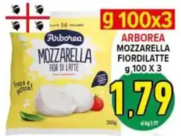 Iper Triscount Arborea Mozzarella Fiordilatte offerta