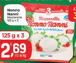 Crai Nonno Nanni Mozzarella offerta