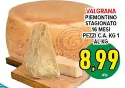 Iper Triscount VALGRANA PIEMONTE STAGIONATO offerta