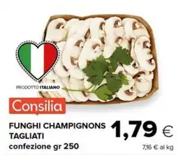 Oasi Consilia FUNGHI CHAMPIGNONS TAGLIATI offerta