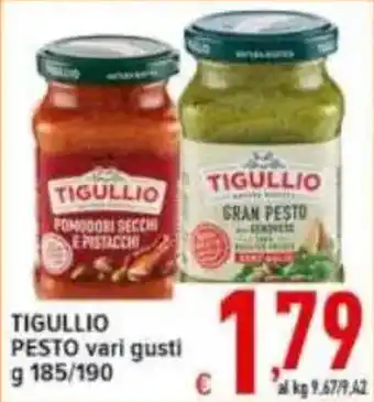 Iper Triscount TIGULLIO PESTO vari gusti offerta