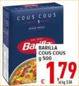 Iper Triscount Barilla Cous Cous offerta
