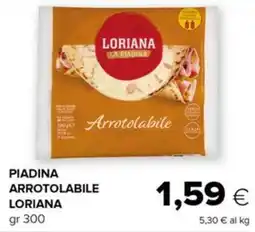 Oasi PIADINA ARROTONDABILE LORIANA offerta