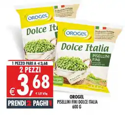Deco Superstore OROGEL PISELLINI FINI DOLCE ITALIA offerta