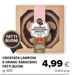 Oasi Crostata Lamponi e Grano Saraceno Fatti Buoni offerta