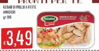 Sisa KEBAB di POLLO AMADORI offerta