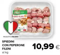 Oasi Spiedini con peperone Fileni offerta