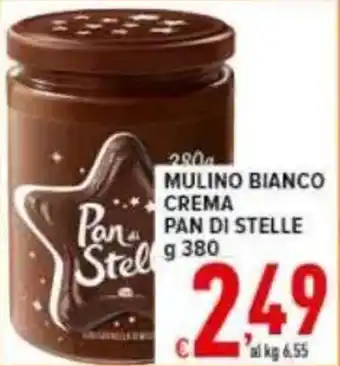 Iper Triscount MULINO BIANCO CREMA PAN DI STELLE offerta