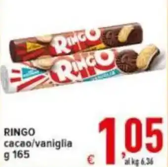 Iper Triscount Ringo cacao/vaniglia offerta