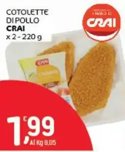 Crai COTOLETTE DI POLLO CRAI offerta