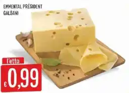 Sisa Emmental Président Galbani offerta