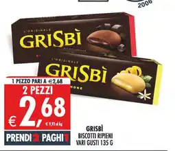 Deco Superstore GRISBÌ BISCOTTI RIPIENI offerta