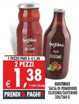 Deco Superstore Gustibus Salsa di Pomodoro offerta