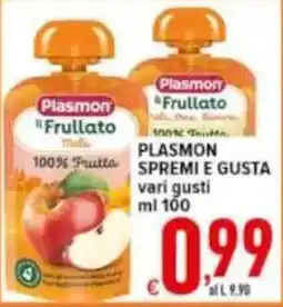 Iper Triscount Plasmon Il Frullato offerta