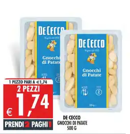 Deco Superstore DE CECCO GNOCCHI DI PATATE offerta
