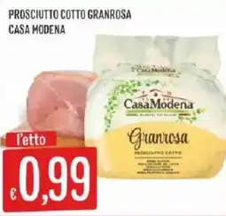 Sisa Prosciutto cotto Granrosa Casa Modena offerta