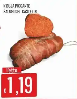 Sisa N'DUJA PICCANTE SALUMI DEL CASTELLO offerta