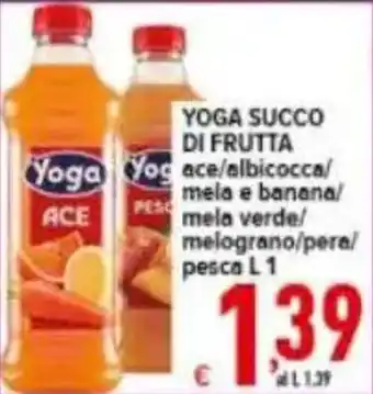 Iper Triscount Yoga SUCCO DI FRUTTA offerta