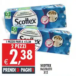 Deco Superstore SCOTTEx FAZZOLETTI offerta