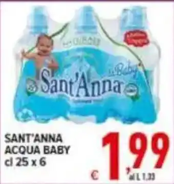Iper Triscount SANT'ANNA ACQUA BABY offerta
