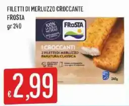 Sisa Filetti di merluzzo croccante Frosta offerta