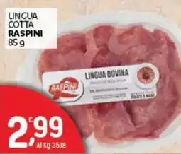 Crai Lingua cotta Raspi offerta