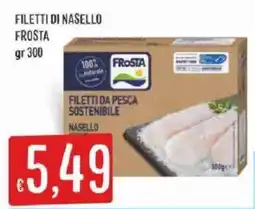 Sisa Filetti di nasello Frosta offerta