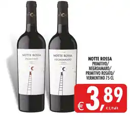 Deco Superstore NOTTE ROSSA PRIMITIVO/NEGROAMARO/PRIMITIVO ROSATO/VERMENTINO offerta