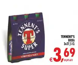 Deco Superstore Tennent's Super Birra offerta