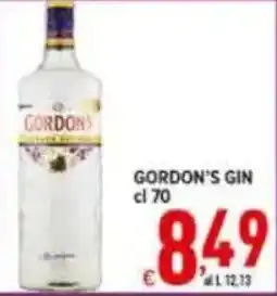 Iper Triscount GORDON'S GIN offerta