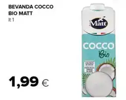 Oasi Beverage Cocco Bio Matt offerta