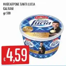 Sisa Mascarpone Santa Lucia Galbani offerta