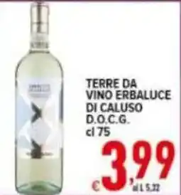 Iper Triscount Terre da Vino Erbaluce di Caluso D.O.C.G. offerta