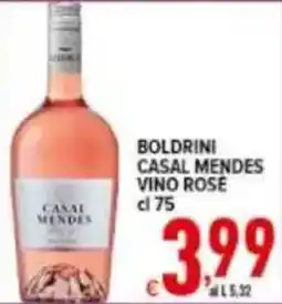 Iper Triscount BOLDRINI CASAL MENDES VINO ROSE offerta