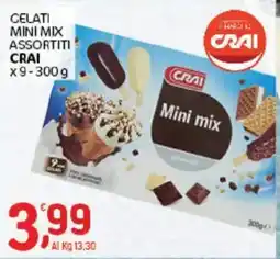 Crai CRAI Gelati Mini Mix Assortiti offerta