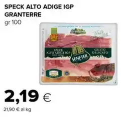Oasi Speck Alto Adige IGP Granterre offerta