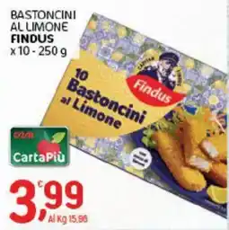 Crai Bastoncini al Limone Findus offerta
